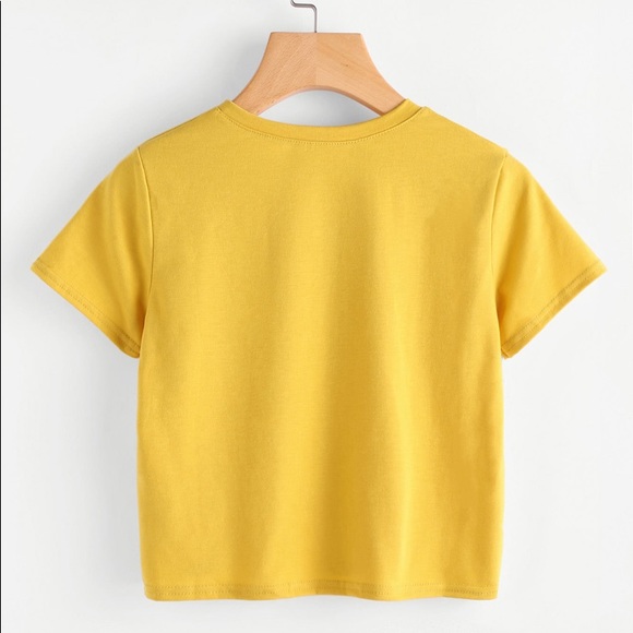 Sunshine Slogan Graphic Print Tee - Picture 3 of 3